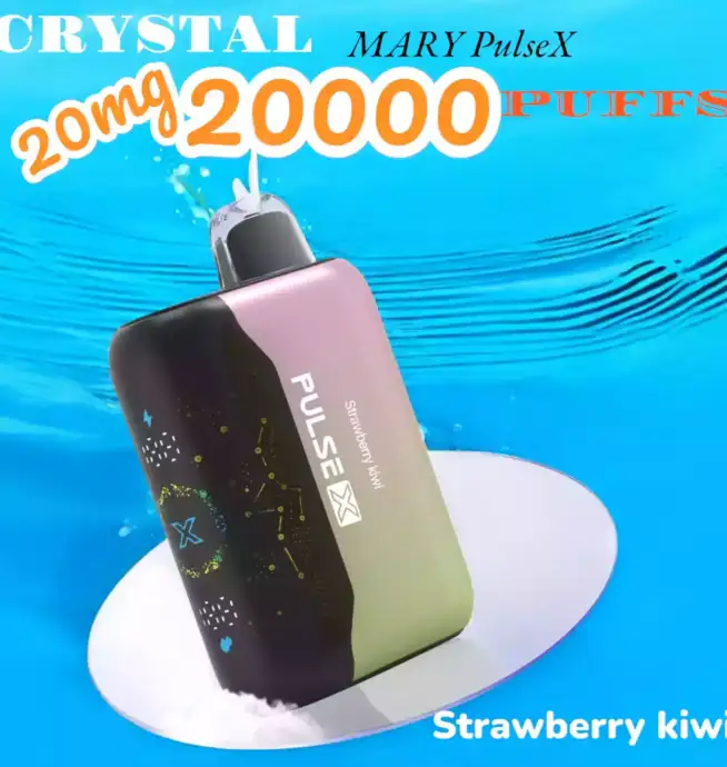 CRYSTAL MARY PulseX 20000 Puffs Vape mit Dual Mesh Coil