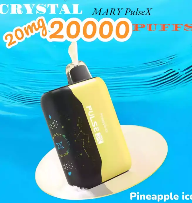 CRYSTAL MARY PulseX 20000 Puffs Vape mit Dual Mesh Coil