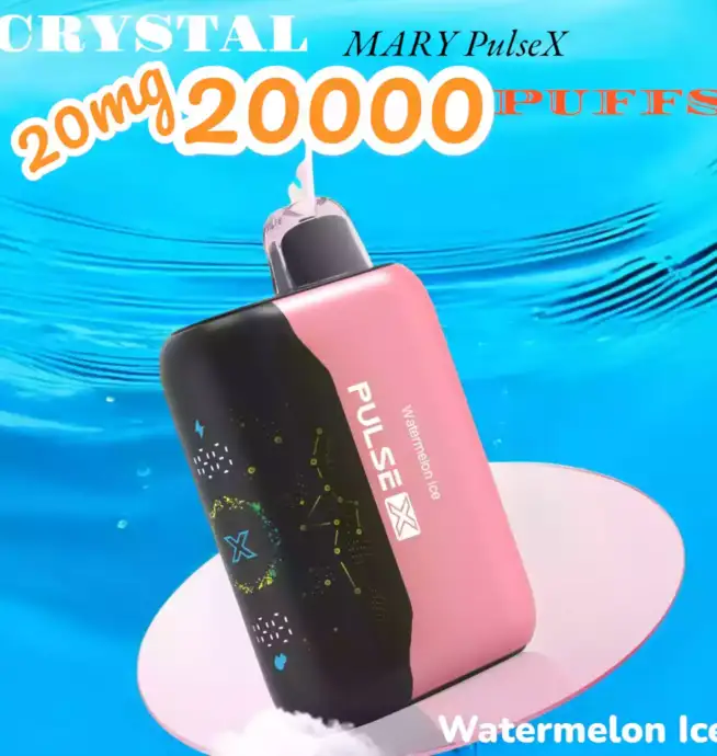CRYSTAL MARY PulseX 20000 Puffs Vape mit Dual Mesh Coil