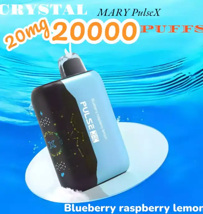 CRYSTAL MARY PulseX 20000 Puffs Vape mit Dual Mesh Coil
