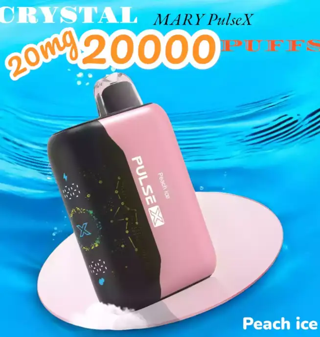 CRYSTAL MARY PulseX 20000 Puffs Vape mit Dual Mesh Coil