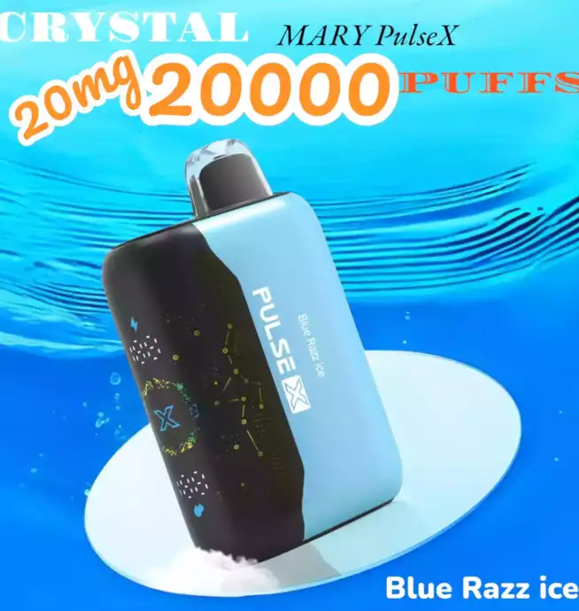 CRYSTAL MARY PulseX 20000 Puffs Vape mit Dual Mesh CoilCRYSTAL MARY PulseX 20000 Puffs Vape mit Dual Mesh Coil