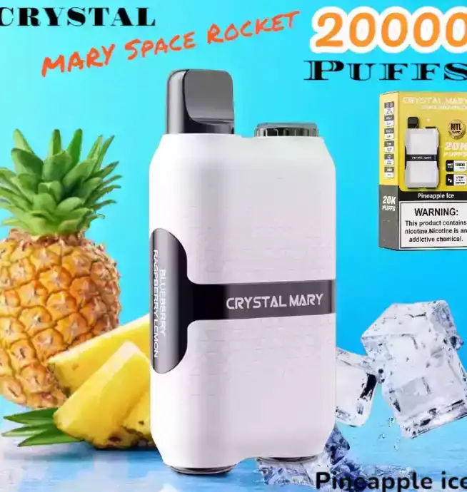 CRYSTAL MARY Space Rocket 20000 Puffs Vape mit Dual Mesh – Bild 10
