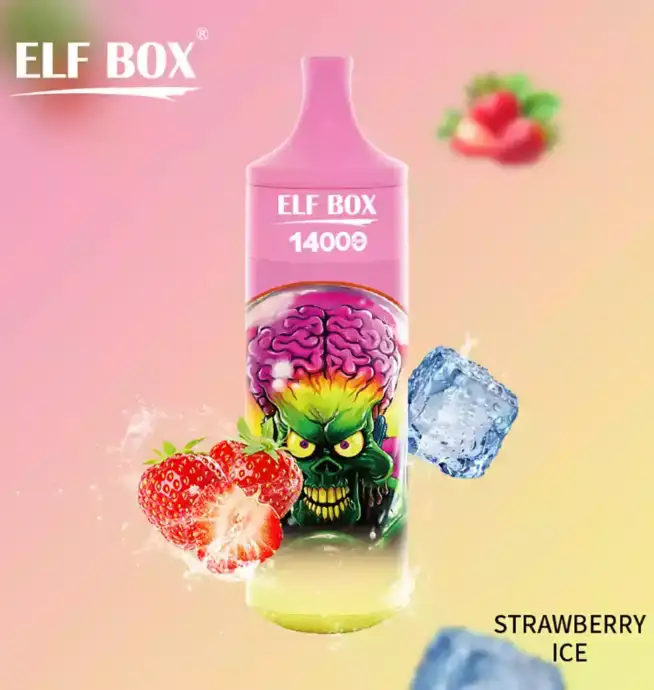 ELF BOX RGB 14000 Puffs Pro Disposable Vape Langlebig & Wiederaufladbar