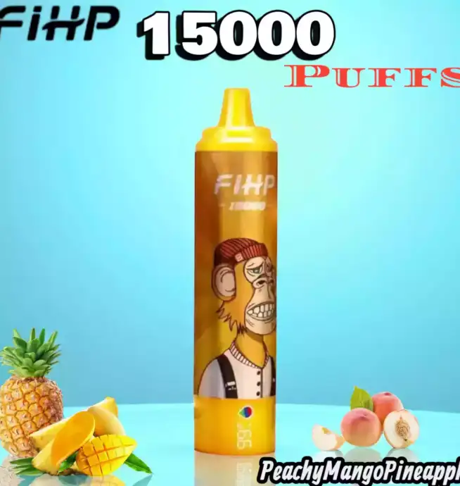 FIHP 15000 Puffs Disposable Vape mit LED Display & USB-C