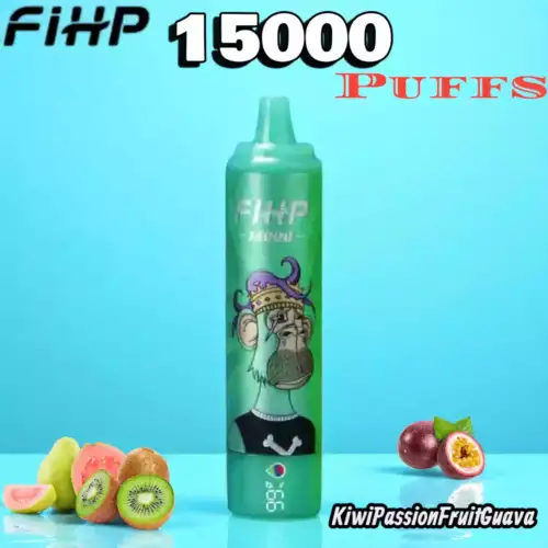FIHP 15000 Puffs Disposable Vape mit LED Display & USB-C