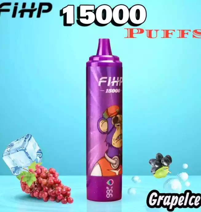 FIHP 15000 Puffs Disposable Vape mit LED Display & USB-C