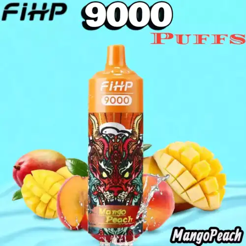 FIHP 9000 Puffs Disposable Vape 18ml RGB-Licht & Wiederaufladbar
