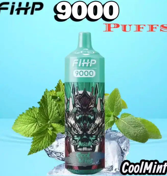 FIHP 9000 Puffs Disposable Vape 18ml RGB-Licht & Wiederaufladbar