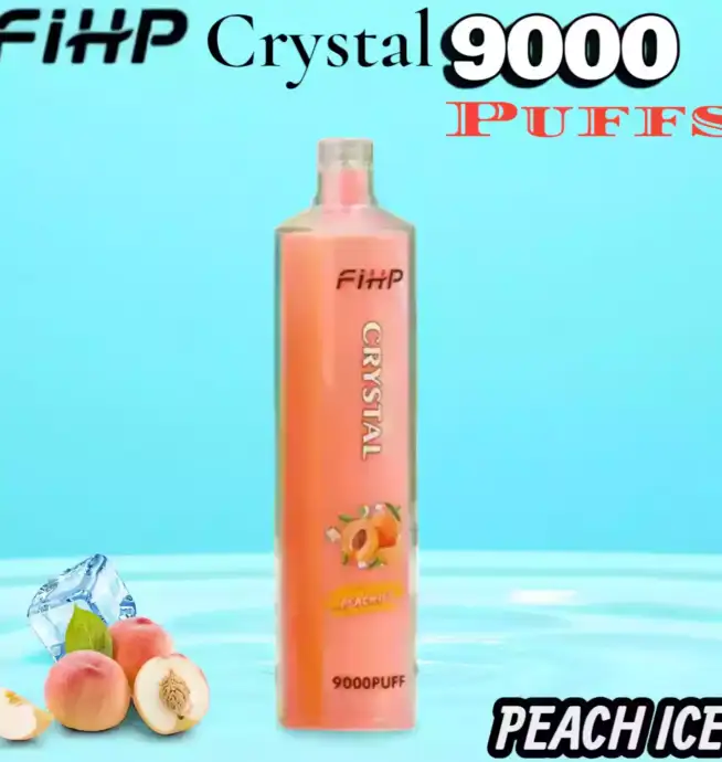 FIHP Crystal 9000 Puffs Disposable Vape mit 18ml & USB-C