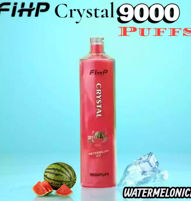 FIHP Crystal 9000 Puffs Disposable Vape mit 18ml & USB-C