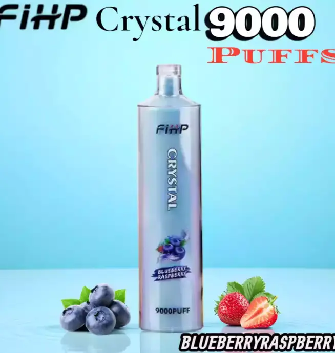 FIHP Crystal 9000 Puffs Disposable Vape mit 18ml & USB-C