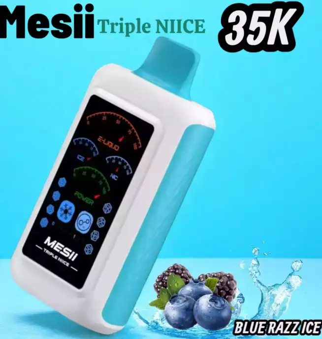 Mesii Triple NIICE 35K Ice Nic Control Vape mit Ice & Nic Control Display
