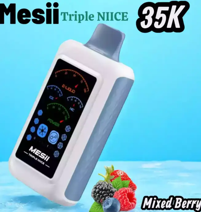 Mesii Triple NIICE 35K Ice Nic Control Vape mit Ice & Nic Control Display