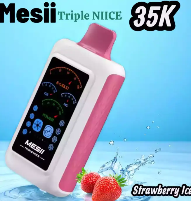 Mesii Triple NIICE 35K Ice Nic Control Vape mit Ice & Nic Control Display