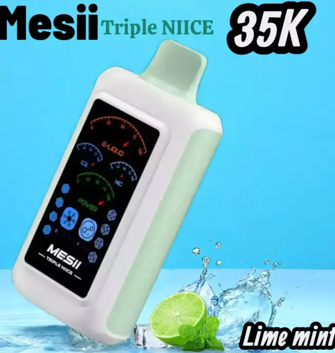 Mesii Triple NIICE 35K Ice Nic Control Vape mit Ice & Nic Control Display
