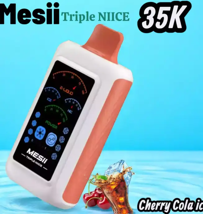 Mesii Triple NIICE 35K Ice Nic Control Vape mit Ice & Nic Control Display