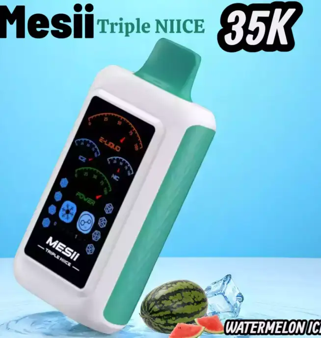 Mesii Triple NIICE 35K Ice Nic Control Vape mit Ice & Nic Control Display