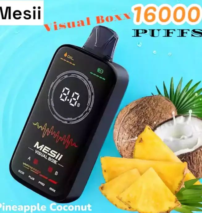 Mesii Visual Boxx 16000 Puffs Disposable Vape mit Display