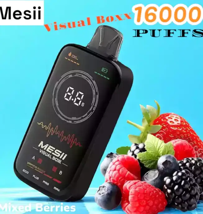 Mesii Visual Boxx 16000 Puffs Disposable Vape mit Display