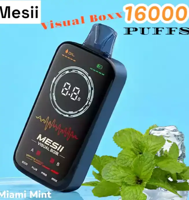 Mesii Visual Boxx 16000 Puffs Disposable Vape mit Display
