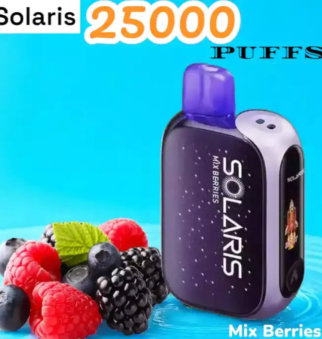 Solaris 25000 Puffs Disposable Vape mit 18ml & 650mAh