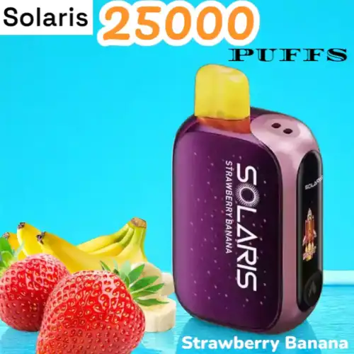 Solaris 25000 Puffs Disposable Vape mit 18ml & 650mAh