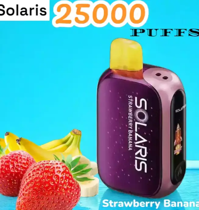 Solaris 25000 Puffs Disposable Vape mit 18ml & 650mAh