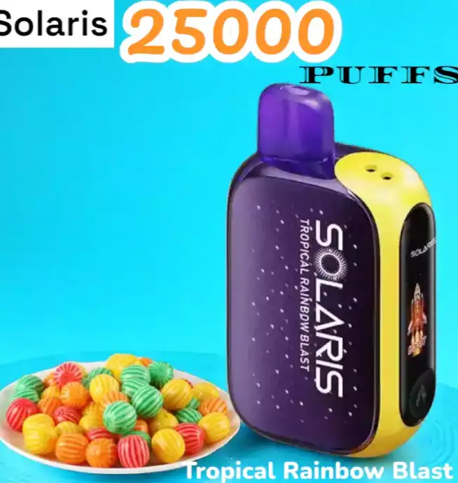 Solaris 25000 Puffs Disposable Vape mit 18ml & 650mAh