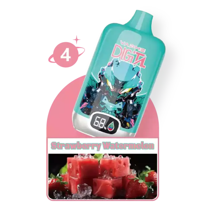 VAPME Digital 12000 Puffs Vape 20ml & 850mAh Akku