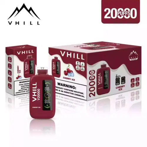 VHILL 20000 Puffs Vape mit 22ml Liquid & 650mAh Akku