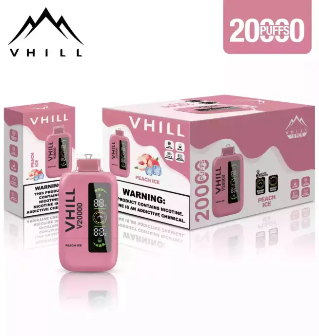 VHILL 20000 Puffs Vape mit 22ml Liquid & 650mAh Akku