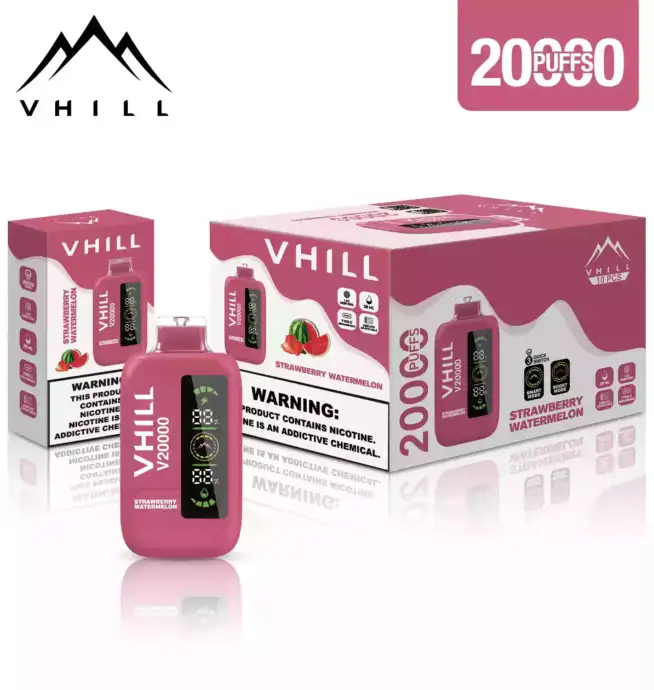 VHILL 20000 Puffs Vape mit 22ml Liquid & 650mAh Akku