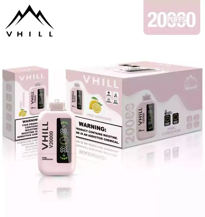 VHILL 20000 Puffs Vape mit 22ml Liquid & 650mAh Akku