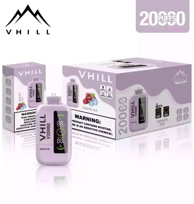 VHILL 20000 Puffs Vape mit 22ml Liquid & 650mAh Akku