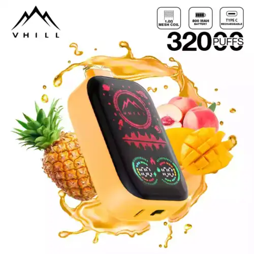 VHILL FULL SCREEN 32000 Puffs Vape mit Display & USB-C