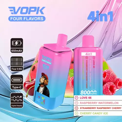VOPK Four Flavors 80000 Puffs Disposable Vape mit 4 Geschmacksrichtungen