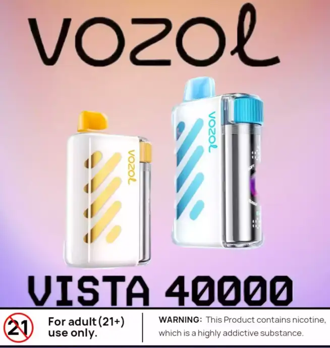 Vozol Vista 40k Puffs 50mg Long Lasting Disposable Vape
