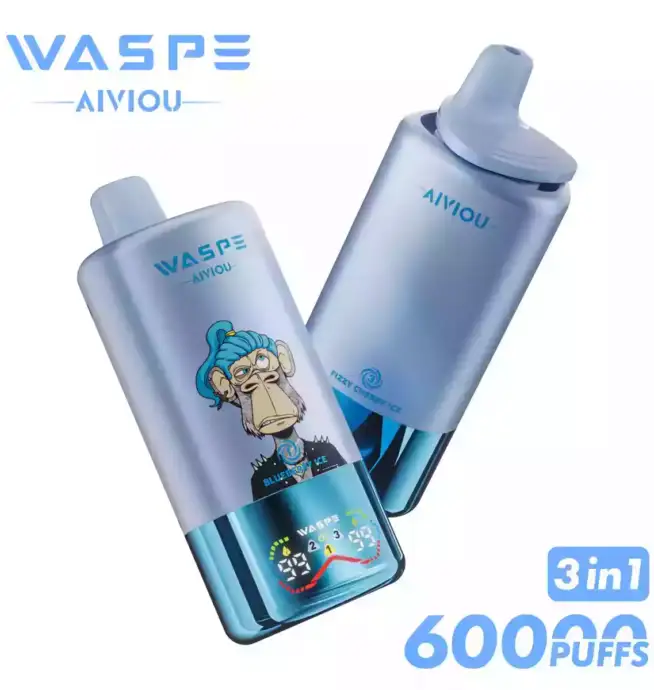WASPE 3 in 1 60000 Puffs Vape mit Triple Flavor & USB-C