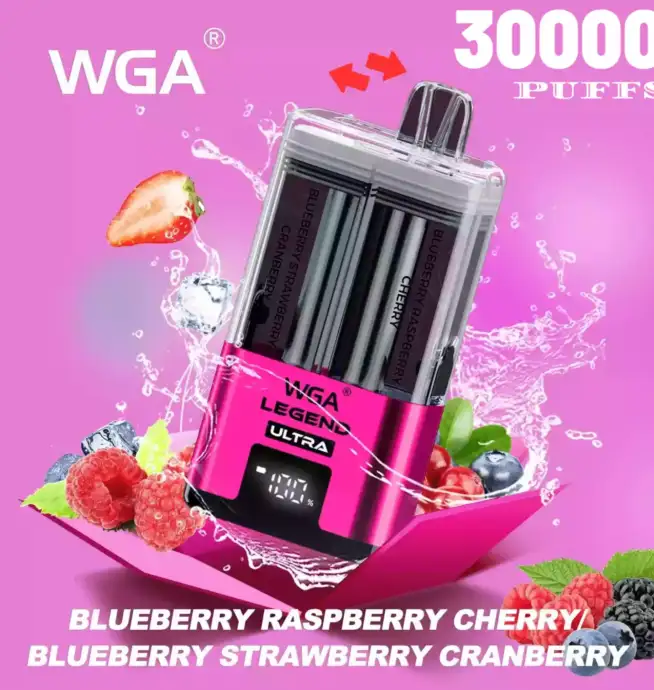 WGA 30000 Puffs Disposable Vape mit Dual Flavor & Mesh Coil