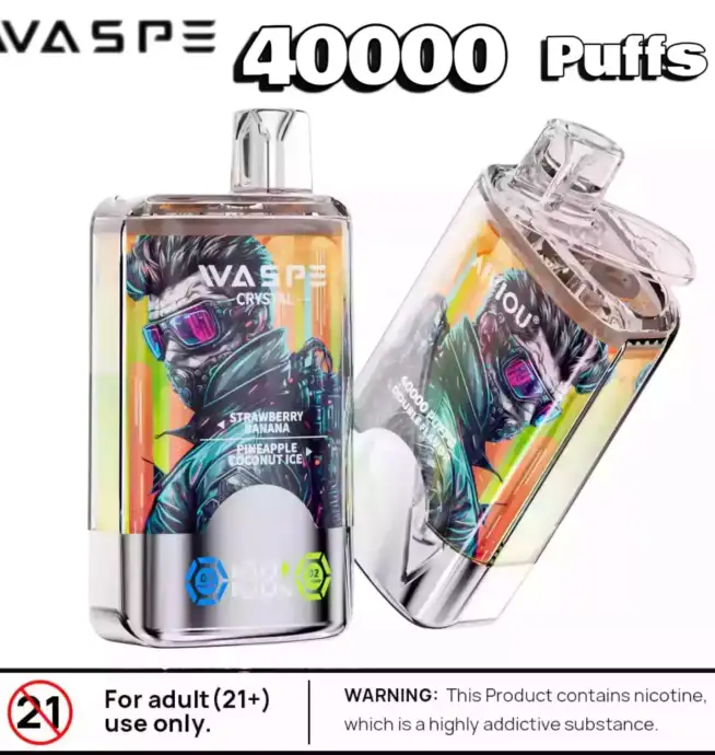 Waspe Crystal 40000 Puffs Disposable Vape mit Dual Flavor