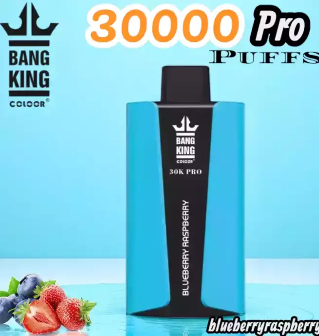 bang king 30000 Puffs Pro Disposable Vape mit 36ml E-Liquid