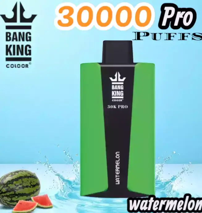 bang king 30000 Puffs Pro Disposable Vape mit 36ml E-Liquid