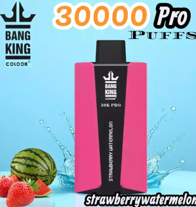 bang king 30000 Puffs Pro Disposable Vape mit 36ml E-Liquid