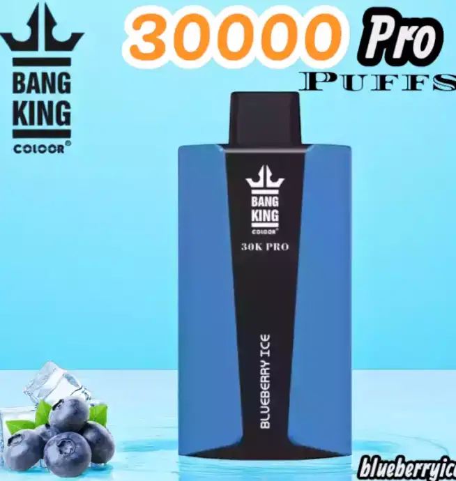 bang king 30000 Puffs Pro Disposable Vape mit 36ml E-Liquid