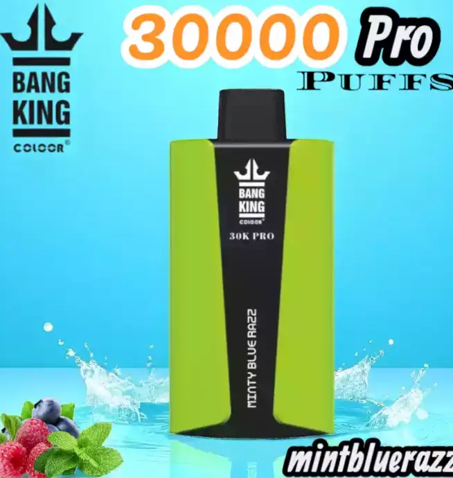 bang king 30000 Puffs Pro Disposable Vape mit 36ml E-Liquid