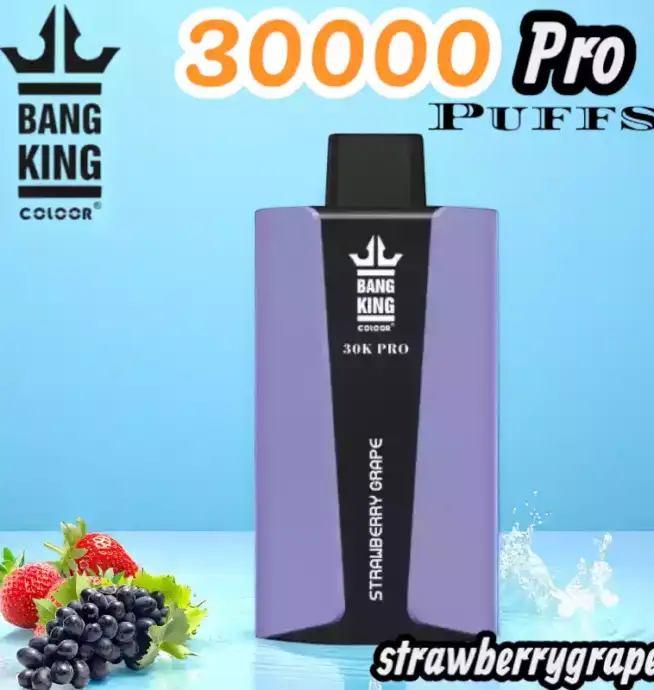 bang king 30000 Puffs Pro Disposable Vape mit 36ml E-Liquid