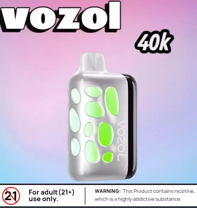 vozol RAVE 40k Puffs Disposable Vape mit Display & 50,000 Zügen