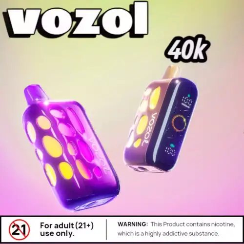 vozol RAVE 40k Puffs Disposable Vape mit Display & 50,000 Zügen