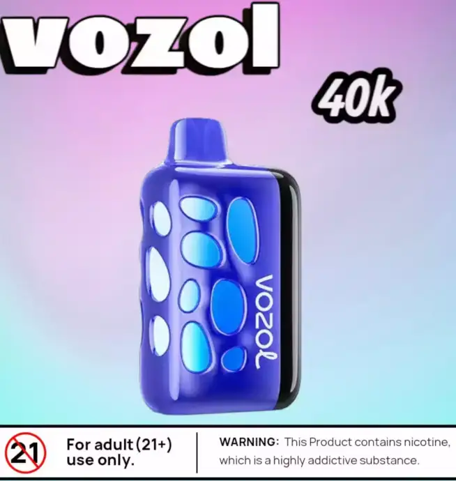 vozol RAVE 40k Puffs Disposable Vape mit Display & 50,000 Zügen